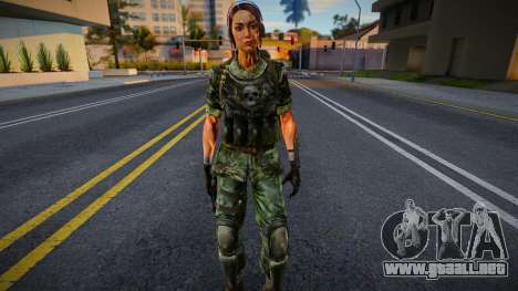 Jennifer Mu (sobre de Mercenaries 2) para GTA San Andreas