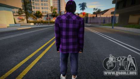 Purple Skin 1 para GTA San Andreas