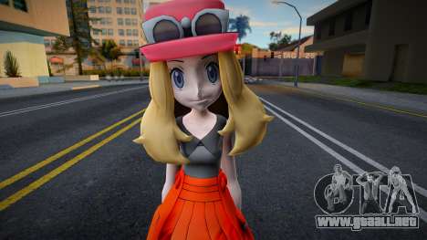 Pokemon Masters Ex: Protagonist - Serena para GTA San Andreas