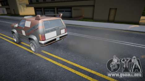 New Smoke Effects for Sandking para GTA San Andreas
