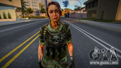 Jennifer Mu (sobre de Mercenaries 2) para GTA San Andreas