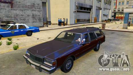 Buick Electra Limited Familiar 1987 V.1 para GTA 4