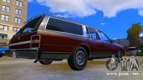 Buick Electra Limited Familiar 1987 V.1 para GTA 4