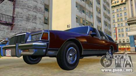 Buick Electra Limited Familiar 1987 V.1 para GTA 4