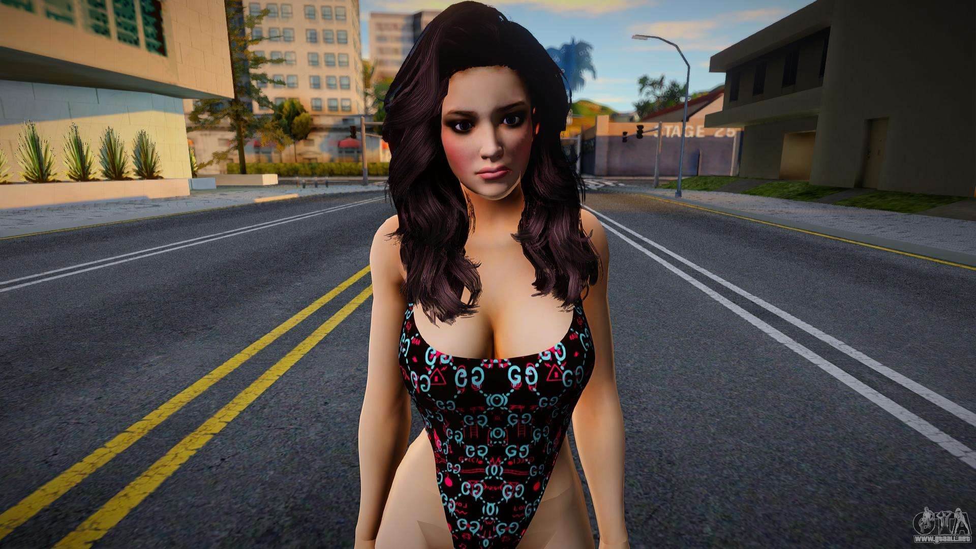 Ng3re Mizuki Mccloud Bodysuit Gucci Para Gta San Andreas 