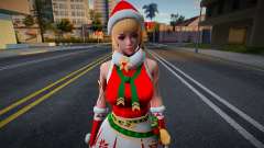 Mujer en navidad 5 para GTA San Andreas