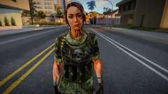 Jennifer Mu (sobre de Mercenaries 2) para GTA San Andreas