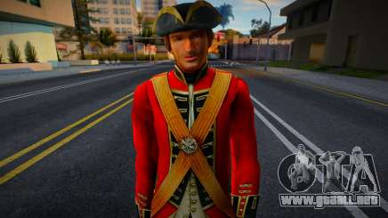 Marines ingleses (siglo 18) v11 para GTA San Andreas