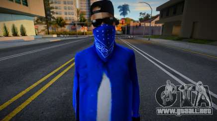 Crips Skin 2 para GTA San Andreas
