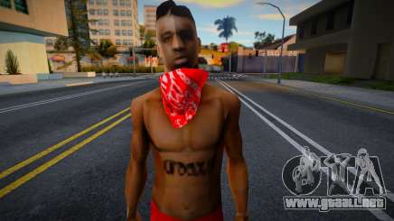 Bloods Skin 1 para GTA San Andreas