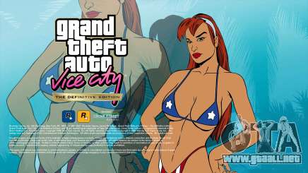 Female Character Menu Screens para GTA Vice City Definitive Edition