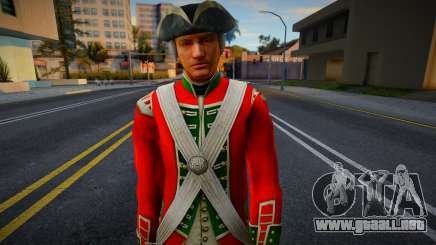Marines ingleses (siglo 18) v2 para GTA San Andreas