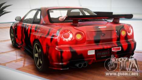 Nissan Skyline R34 GT-R XS S4 para GTA 4