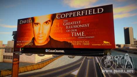 Las Vegas Modern Billboards para GTA San Andreas