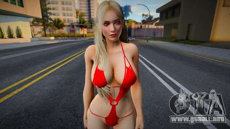 Helena Red Bikini para GTA San Andreas