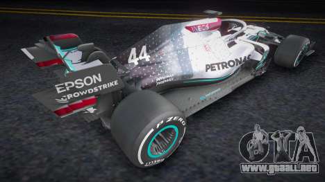 Mercedes-AMG F1 W11 EQ Performance [Silver] para GTA San Andreas