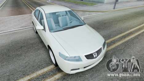 Honda Accord Sedán (CL) 2002 Placa estilo SA para GTA San Andreas