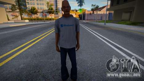 Old man Windows 11 T-shirt para GTA San Andreas