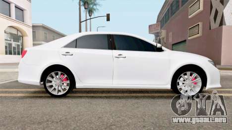 Toyota Camry (XV50) 2011 para GTA San Andreas