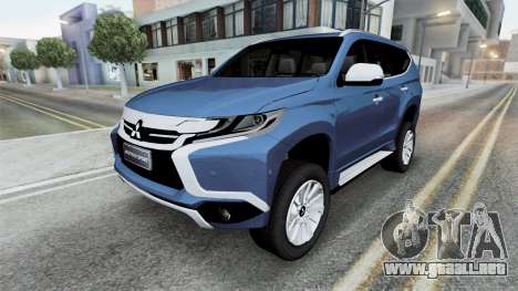 Mitsubishi Montero Sport 2018 para GTA San Andreas