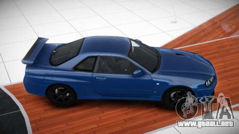 Nissan Skyline R34 ZT-X para GTA 4