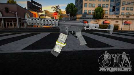 Money Gun - M4 para GTA San Andreas