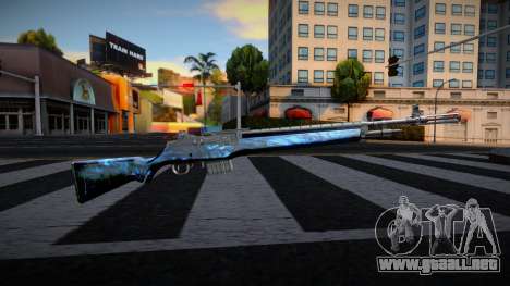 Blue Gun Cuntgun para GTA San Andreas