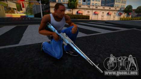 Blue Gun Cuntgun para GTA San Andreas