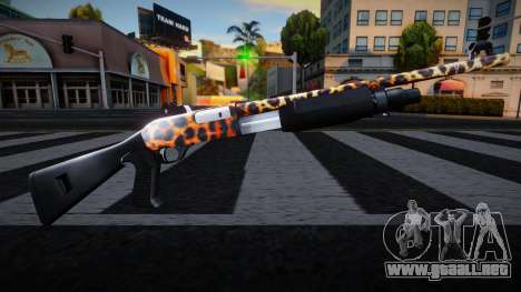 Chromegun Leopard Texture para GTA San Andreas