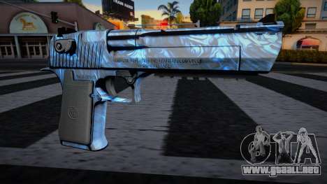 Blue Gun Desert Eagle para GTA San Andreas