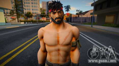 Fortnite - Ryu Battle v2 para GTA San Andreas