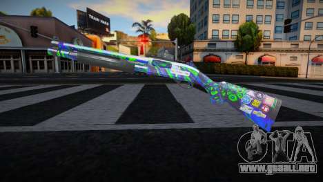 New Gun Chromegun para GTA San Andreas