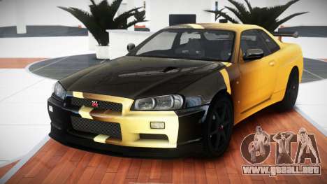 Nissan Skyline R34 ZT-X S4 para GTA 4