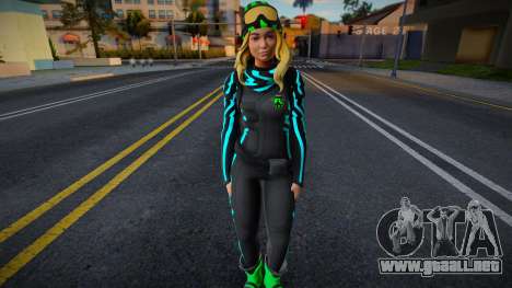 Fortnite - FFC Chloe Kim Home Kit para GTA San Andreas