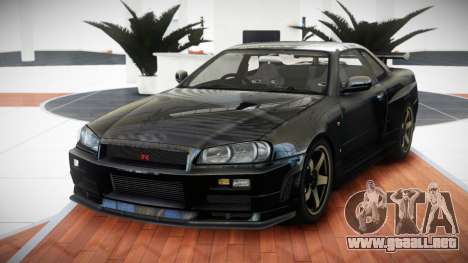 Nissan Skyline R34 GT-R XS S10 para GTA 4