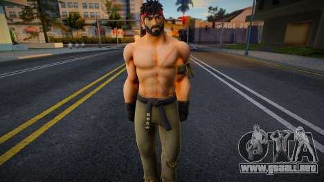 Fortnite - Ryu Battle v2 para GTA San Andreas