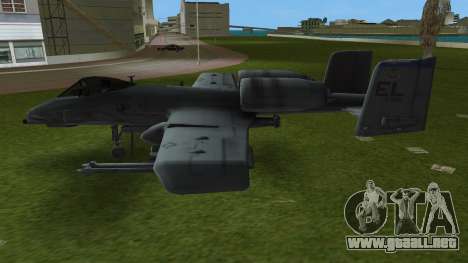 A-10 Thunderbolt II para GTA Vice City