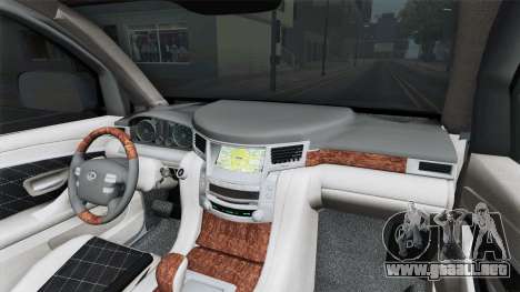 Lexus LX 570 Invader Tuning para GTA San Andreas