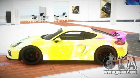 Porsche Cayman GT4 (981) S2 para GTA 4