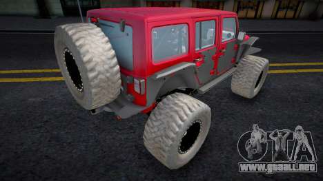 Jeep Wrangler (Evil) para GTA San Andreas