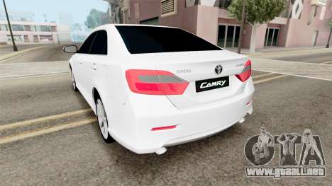 Toyota Camry (XV50) 2011 para GTA San Andreas