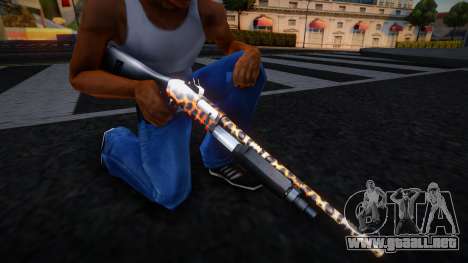 Chromegun Leopard Texture para GTA San Andreas