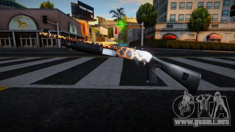 Chromegun Leopard Texture para GTA San Andreas