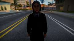 Wednesday Addams para GTA San Andreas