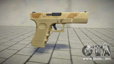 G18C Gold Camouflage para GTA San Andreas