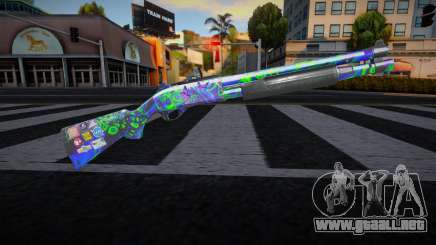 New Gun Chromegun para GTA San Andreas