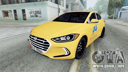 Hyundai Elentra 2017 Taxi Baghdad para GTA San Andreas