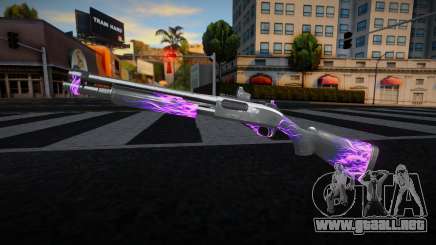 Colored Chromegun para GTA San Andreas