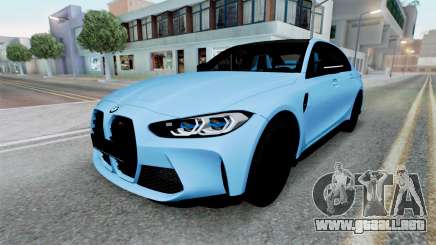 BMW M3 Competition (G80) 2020 para GTA San Andreas