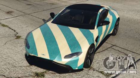 Aston Martin Vantage Tiffany Blue